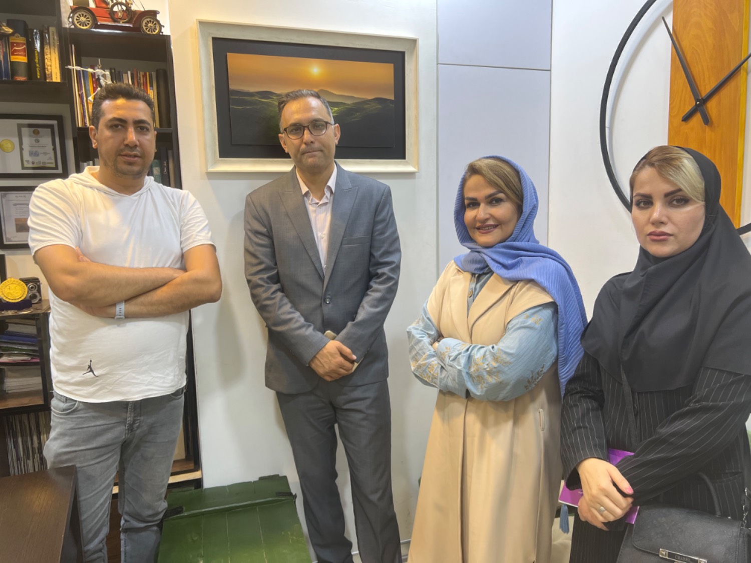 ‎‎ “بازدید آقای دکتر پژوهان و خانم دکتر حاتمی از شهر کودک شاپرک (فیلم)”